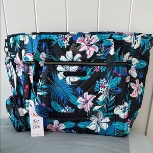 Lug Paddle Tote Bag - Hibiscus Multi NWT 🌺